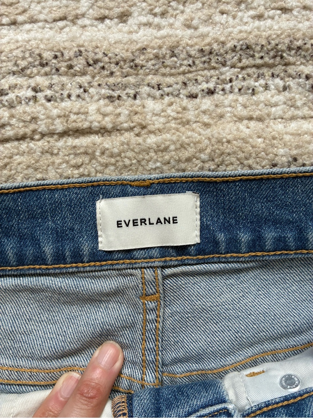 Everlane Way High Curve Jeans sz 28 - Picture 5 of 5